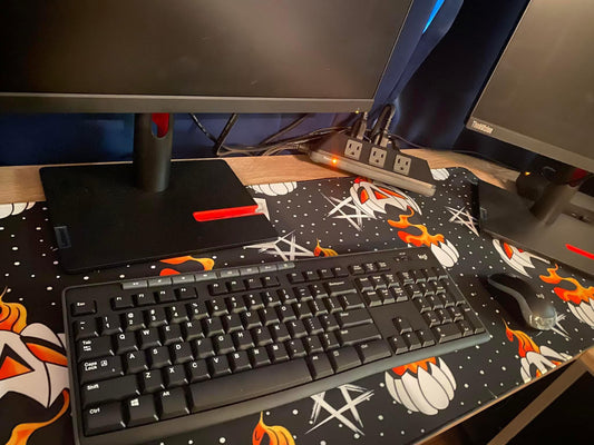 Custom 16”x35” Desk Mat
