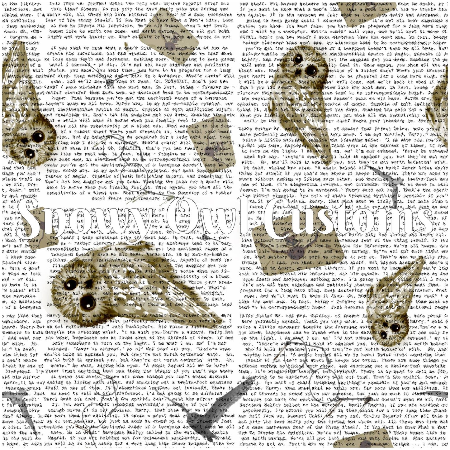 Coffee Words Tossed PREORDER