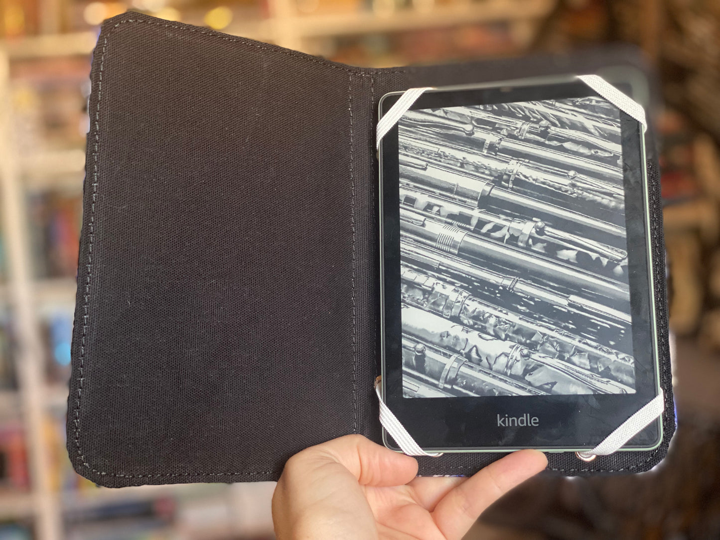 Officially Licensed Night Court Kindle Cover with Elastic Closure, Solid Cover.