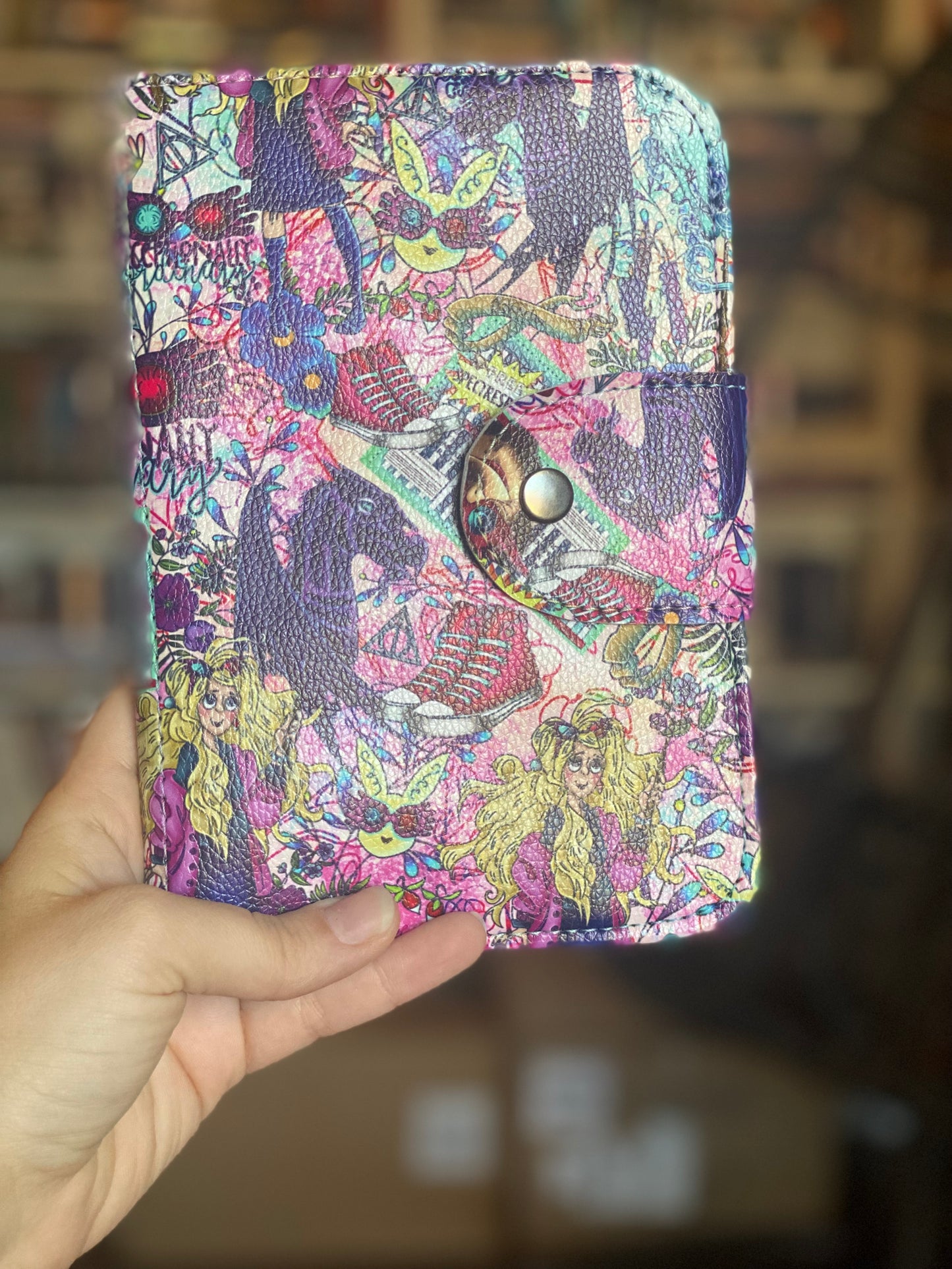 Nargles Kindle Cover with Side Snap, Solid Cover.