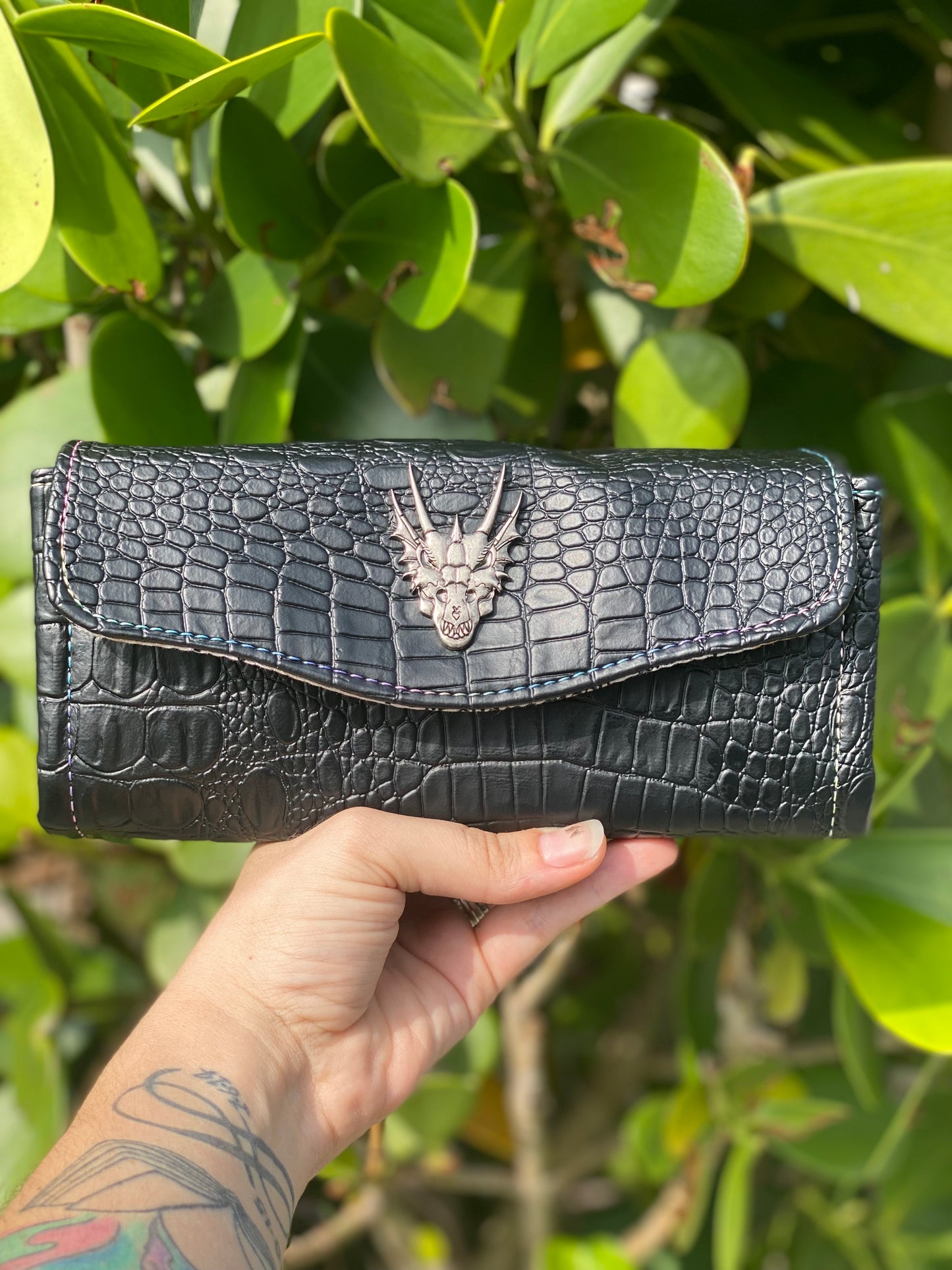 Officially Licensed Fourth Wing Dragon Necessary Clutch Wallet