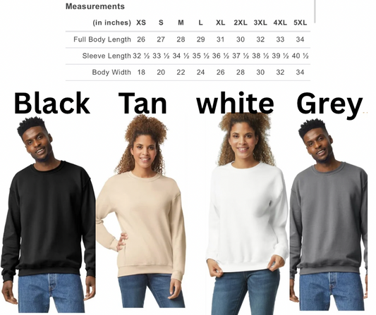Long Sleeve/ SweatShirt Preorder