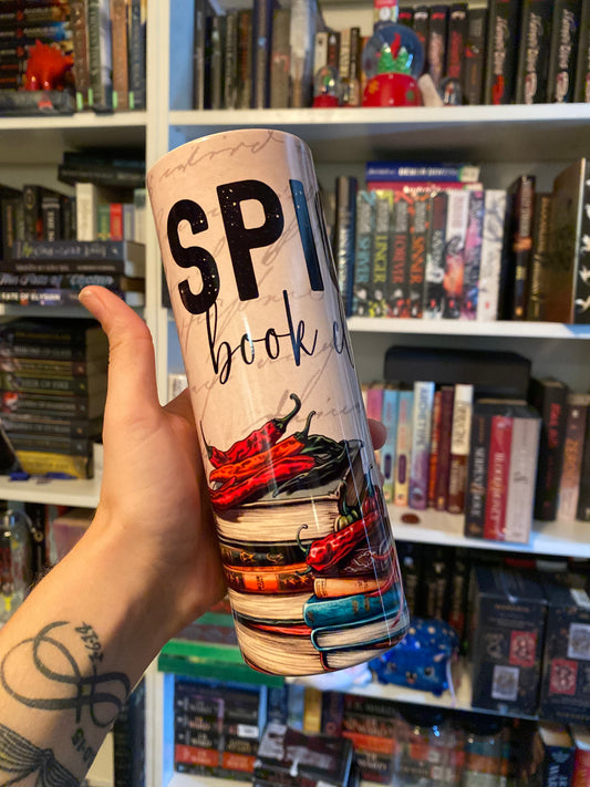 20oz Spicy Book club tumbler